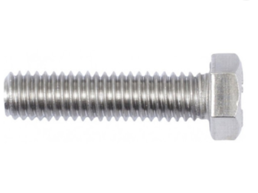 HEX SET SCREW SS304 UNC 5/16 X 1/2 