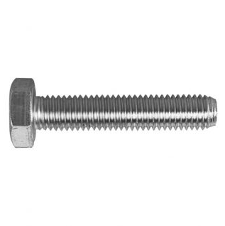 HEX SET SCREW CL8.8 M10 X 50 ZINC 