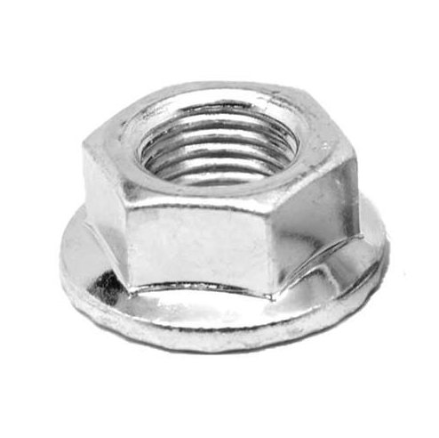 HEX SERRATED FLANGE NUT M10 ZINC 