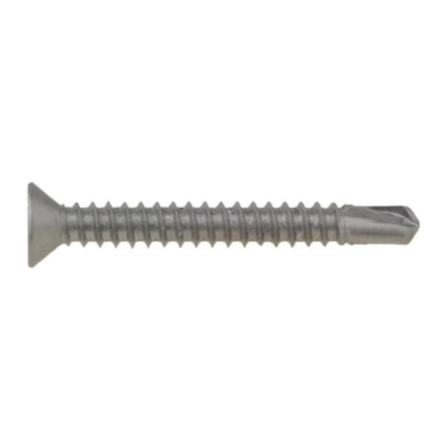 SELF DRILLING SCREW CSK SQ CL3 10 X 50 GALV 