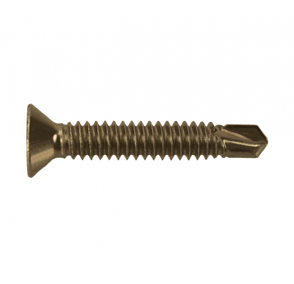 SELF DRILLING SCREW CSK SQ CL2 10 X 40 YZP 